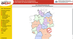 Desktop Screenshot of gutachterausschuesse-online.de